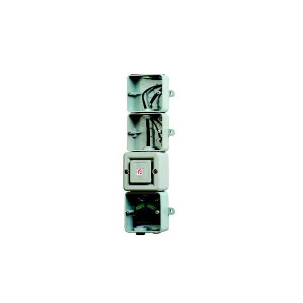 STA2DC024G E2S STA2DC024AA0A1G Grey Junction Box & SONF1 DC Assembly for 2 x L101 beacons 12/24vDC